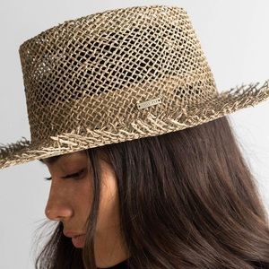Gigi Pip Willa Woven Seagrass Gambler Hat